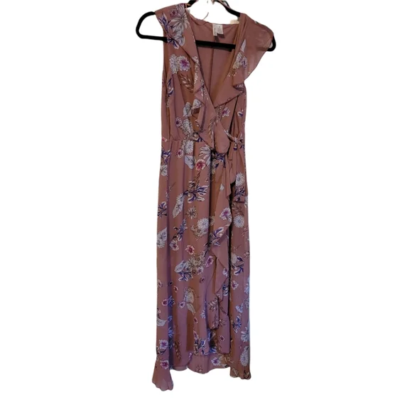 MARISOL Floral Maxi Dress Size Medium - Picture 1 of 3